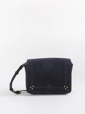 igor suede bag – marine