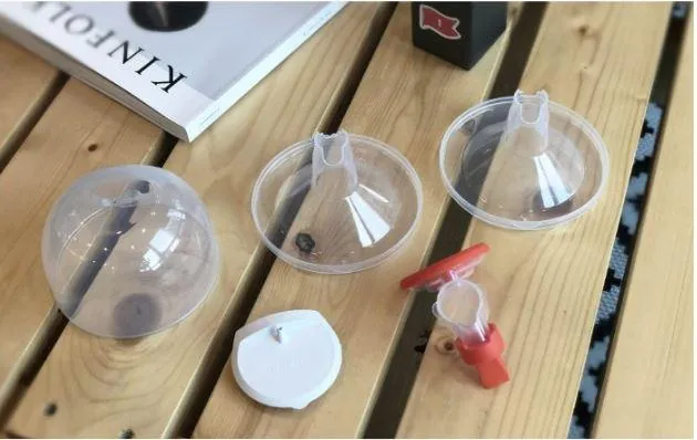 Imani Handsfree Cup Set (Clear) (25 mm Flange) - One pair