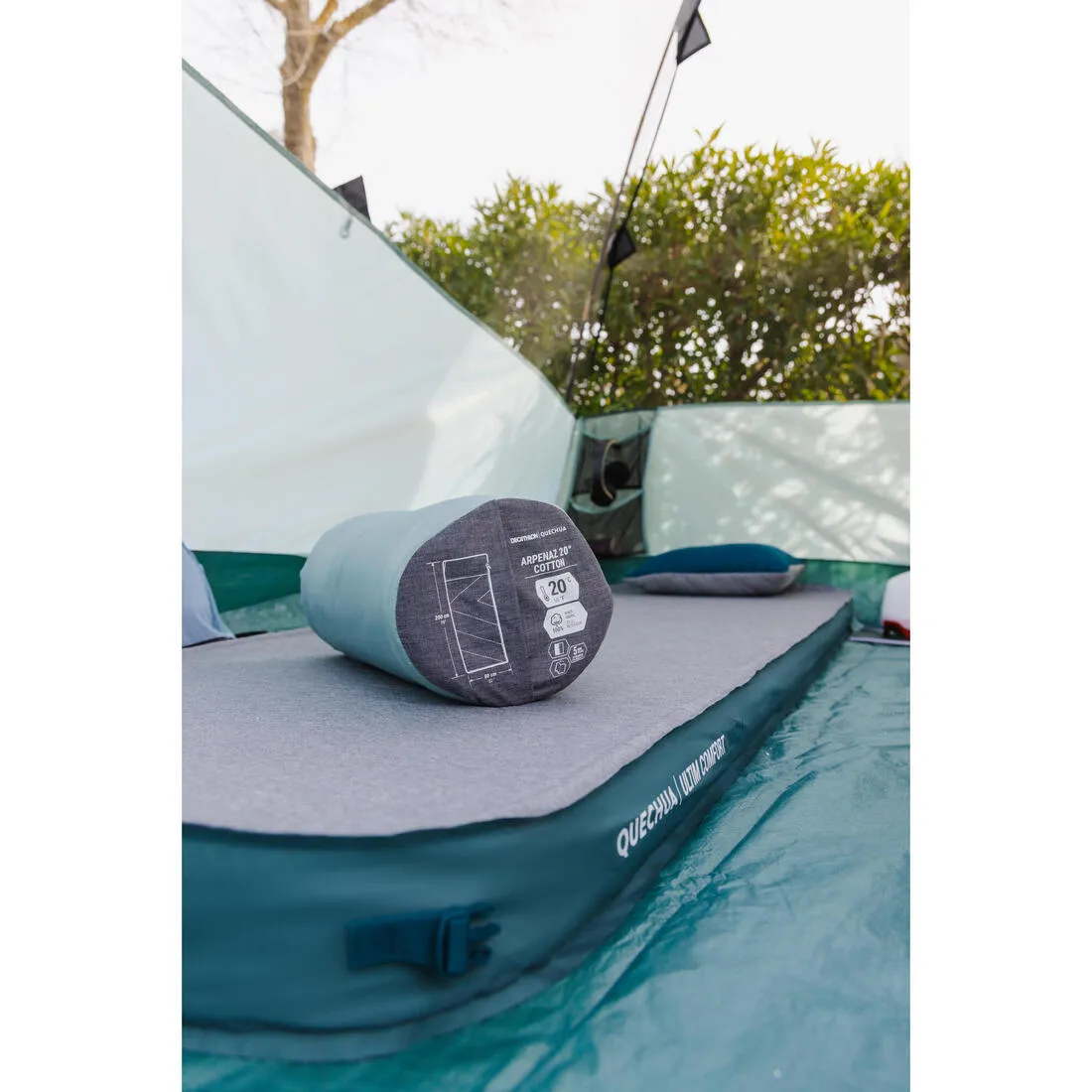INFLATABLE CAMPING MATTRESS - ULTIM COMFORT 70 CM - 1 PERSON