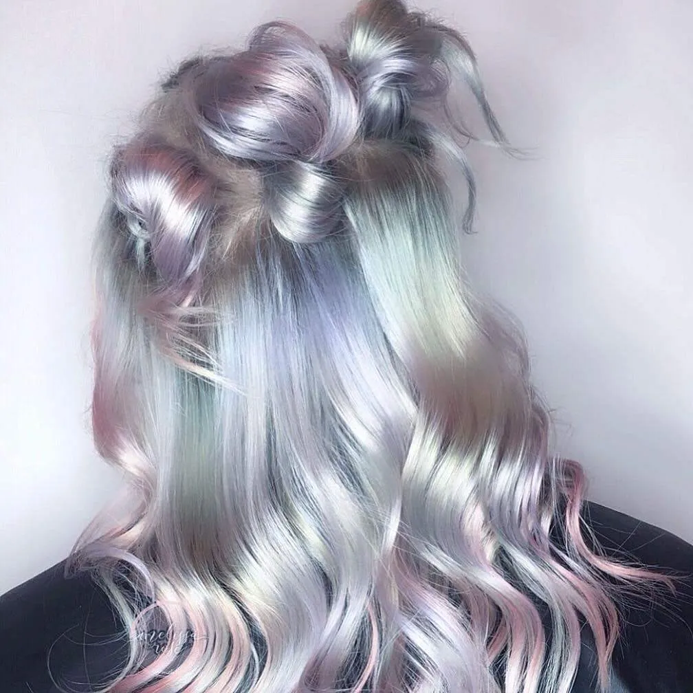 Iroiro 130 Silver Natural Vegan Cruelty-Free Semi-Permanent Hair Color
