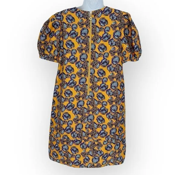 JADE NWT Pocket‎ Shift Dress in Mandarin Deco- size M