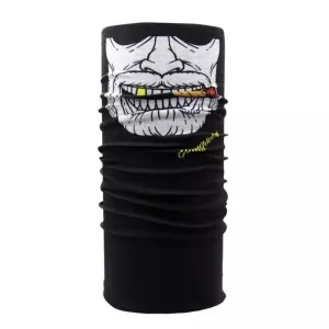 Joker Clown Skull Mask Half Face Bandana Scarf