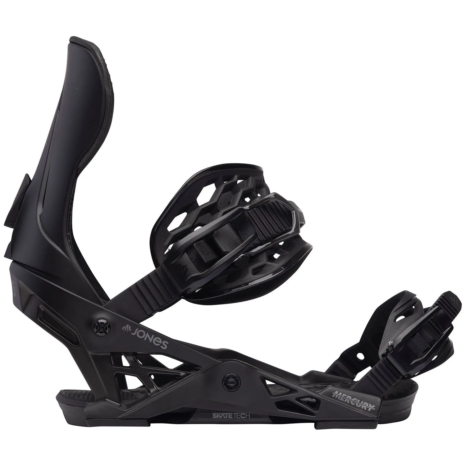 Jones Mercury Snowboard Bindings Mens Eclipse Black