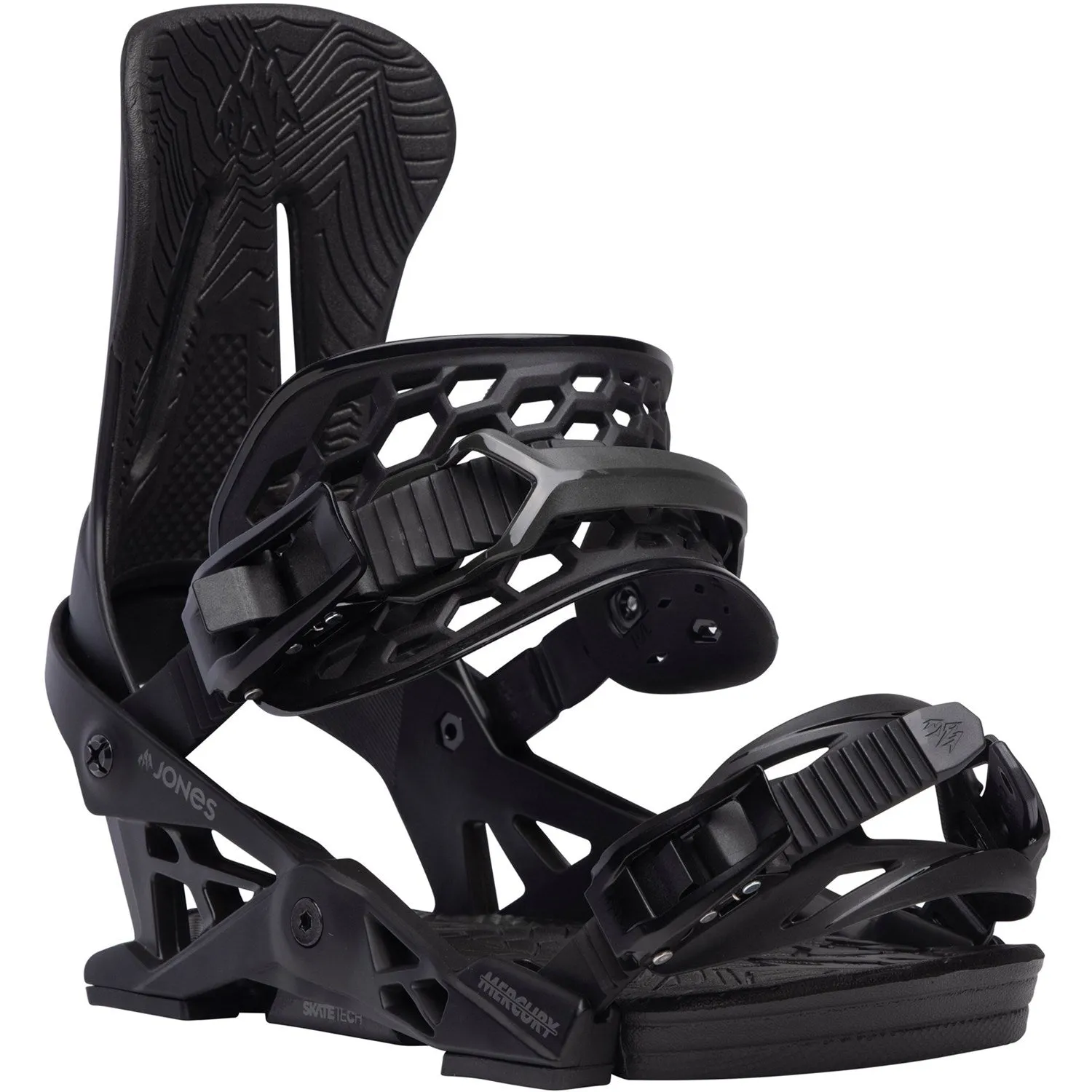 Jones Mercury Snowboard Bindings Mens Eclipse Black