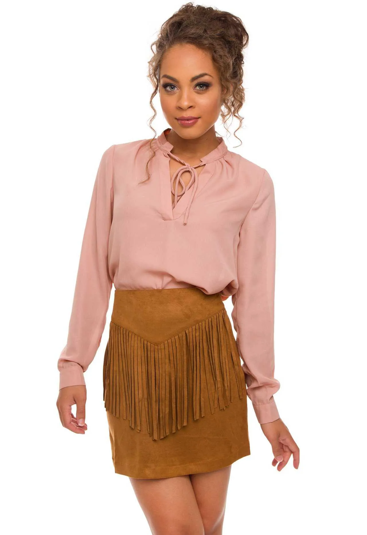 Josie Fringe Skirt