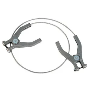 Justrite Anti-Static Flexible Wire, Steel, 3 ft., 08499