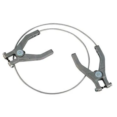Justrite Anti-Static Flexible Wire, Steel, 3 ft., 08499
