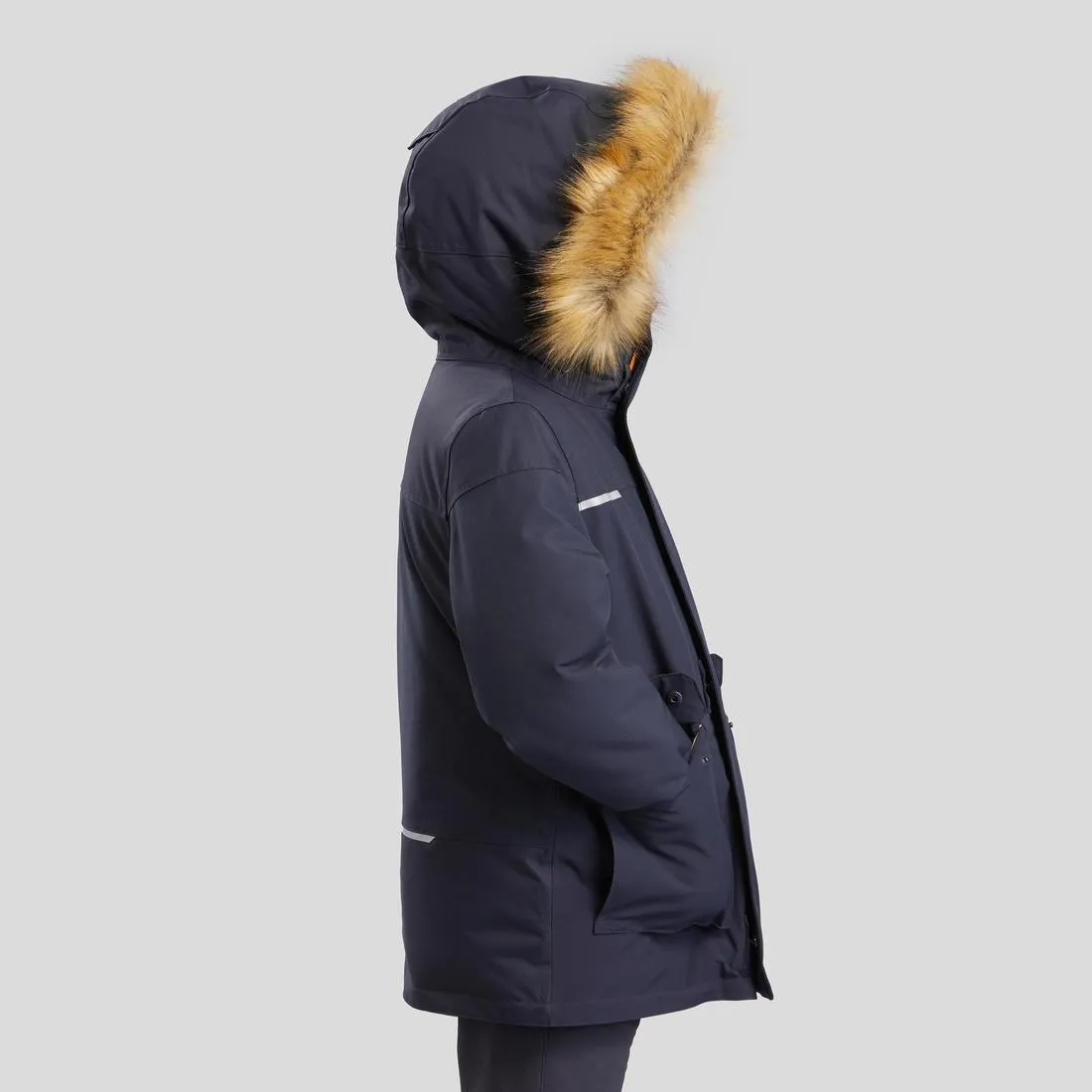 KIDS’ WARM AND WATERPROOF HIKING PARKA - SH900 -23°C 7-15 YEARS