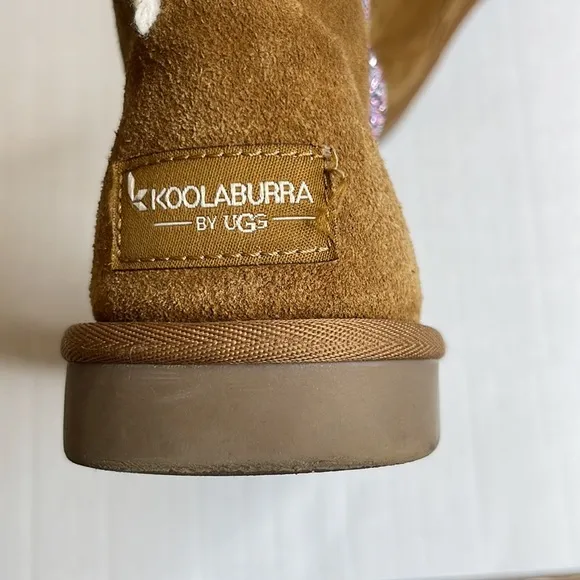 Koolaburra by Ugg Kid’s Koola Star Mini Tan/Purple Size 2