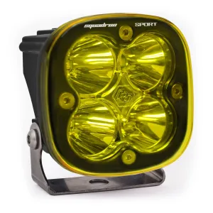 LED Light Pod Work/Scene Pattern Amber Black Squadron Sport Baja Designs