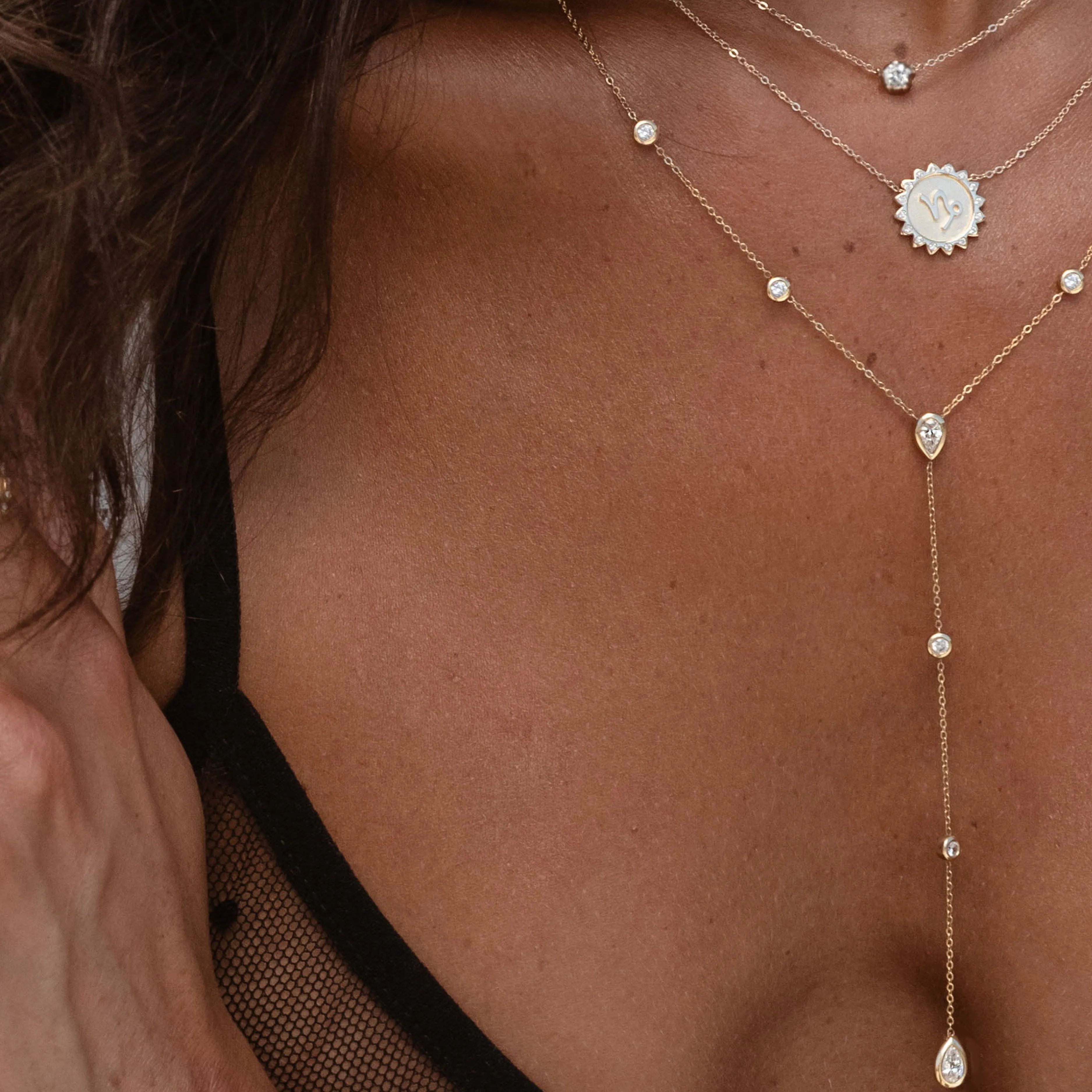 Leo Sun Zodiac necklace