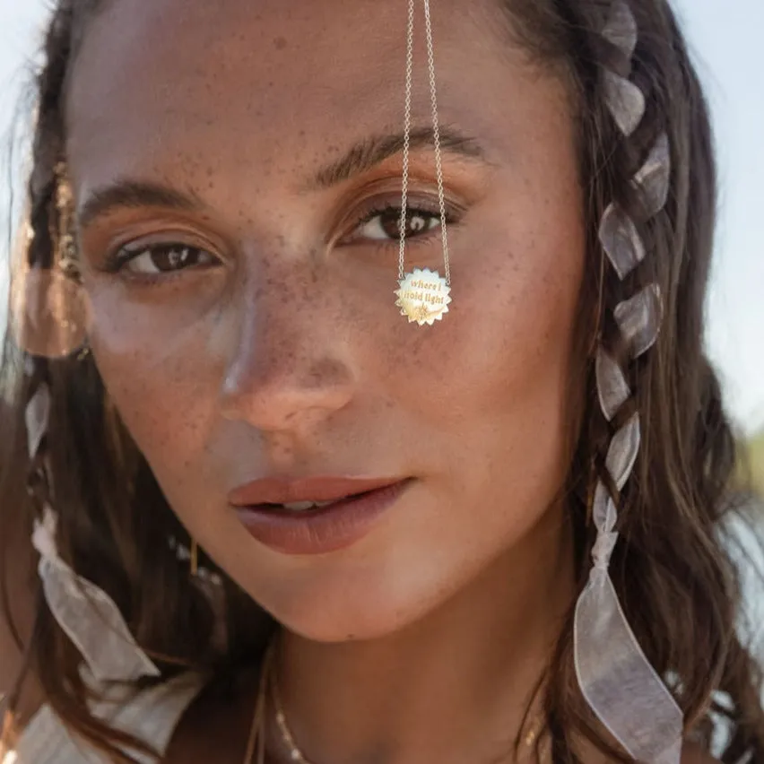 Leo Sun Zodiac necklace