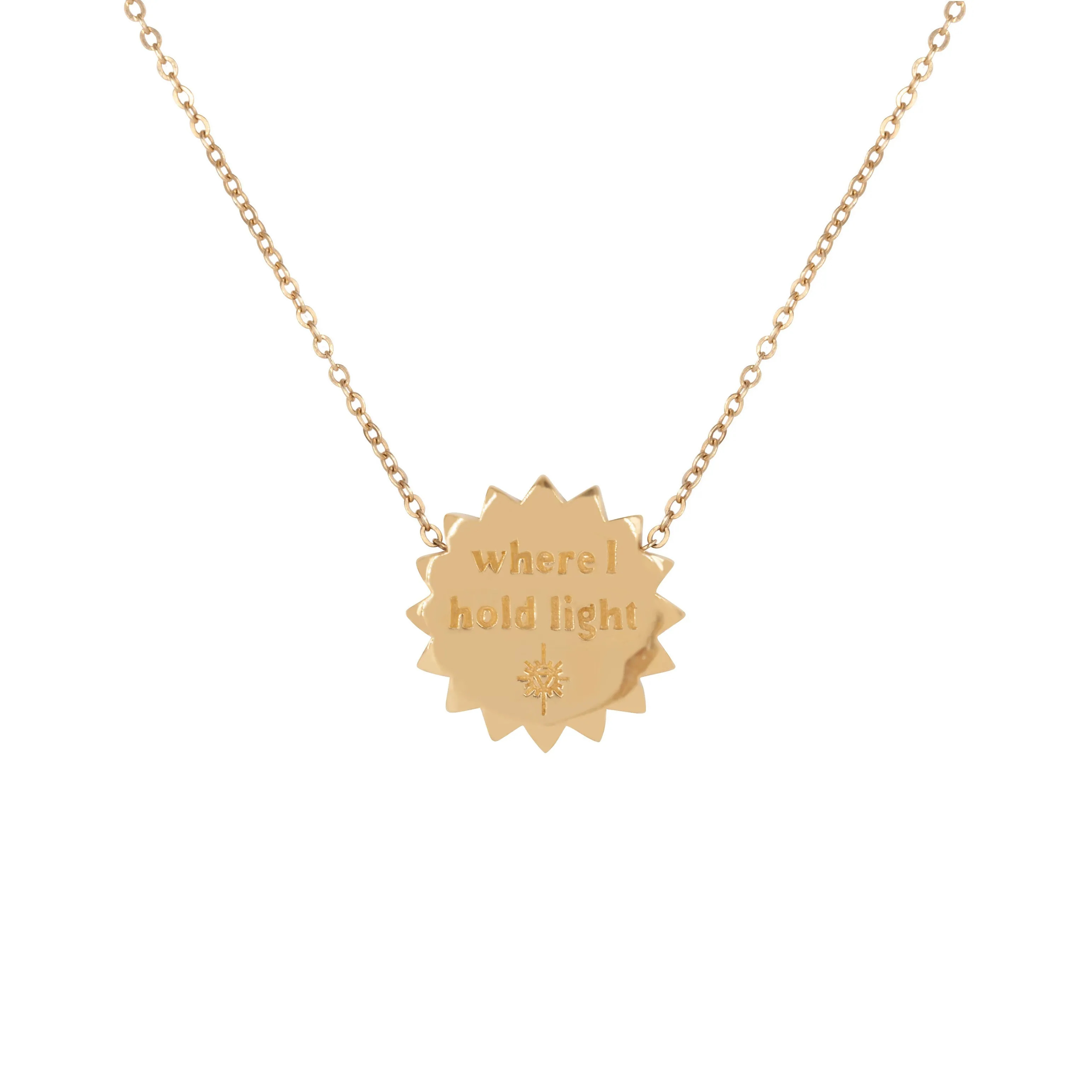 Leo Sun Zodiac necklace