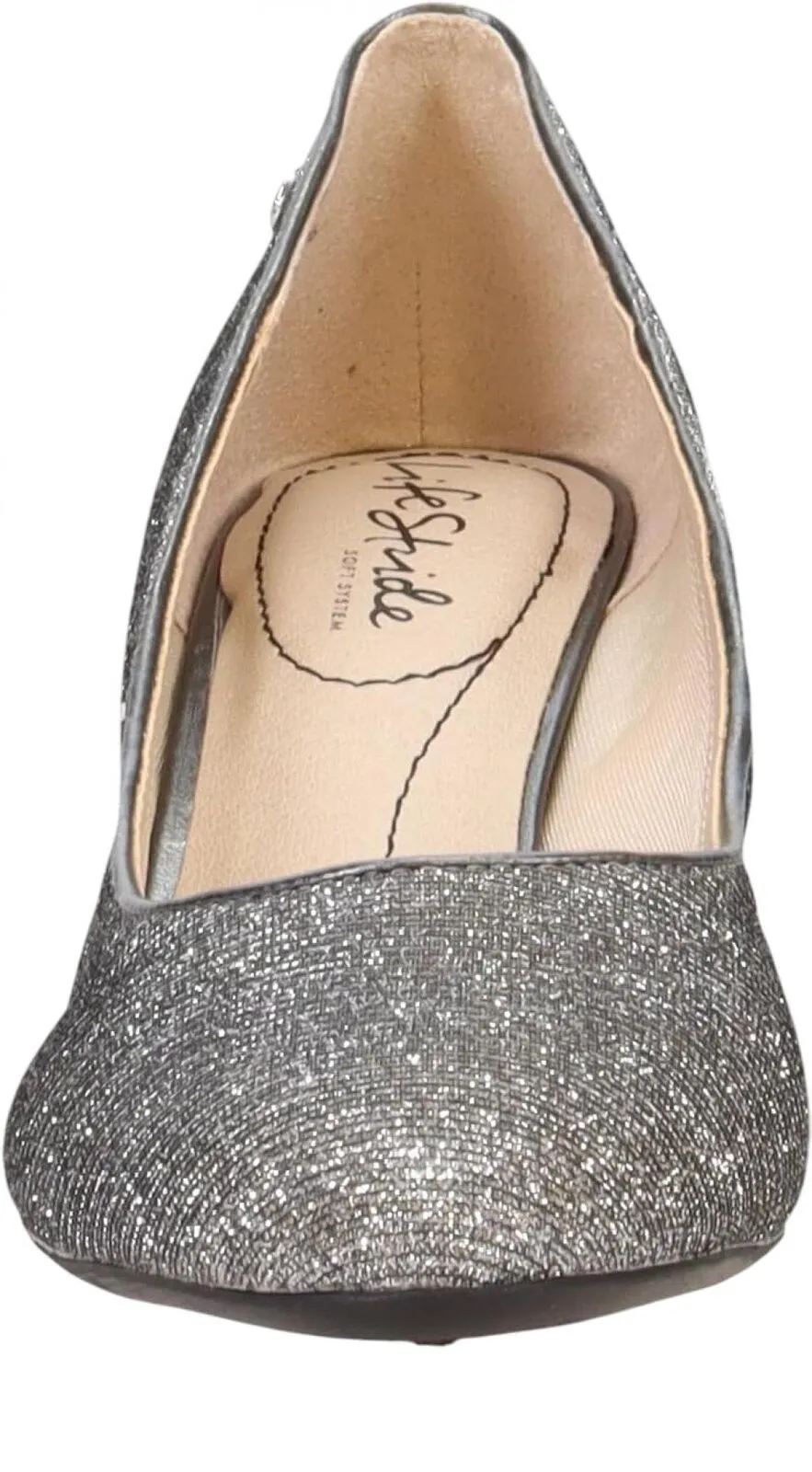 Lifestride Womens Parigi Heels Pumps 6527212 Pewter Gray 7W