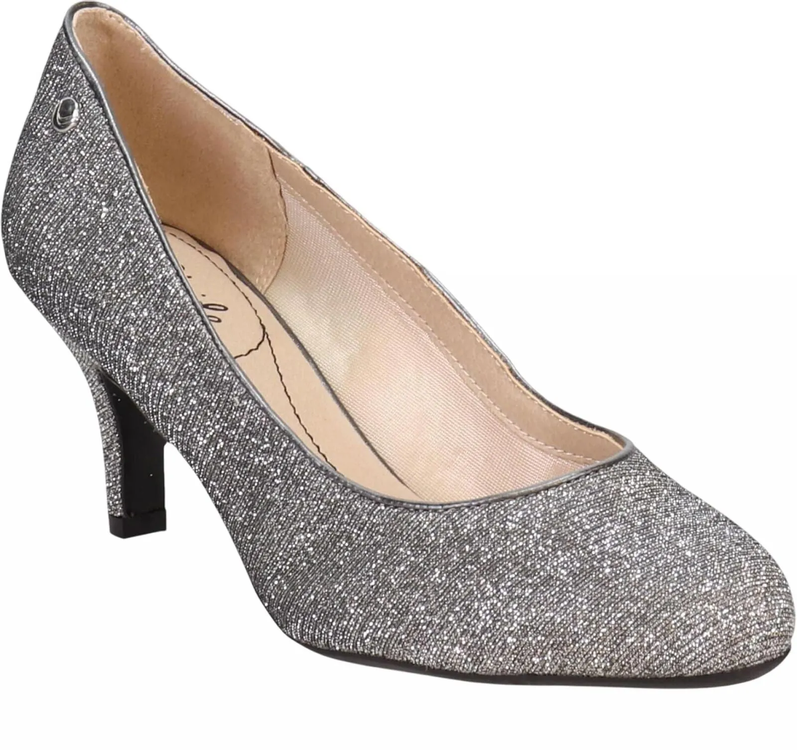Lifestride Womens Parigi Heels Pumps 6527212 Pewter Gray 7W