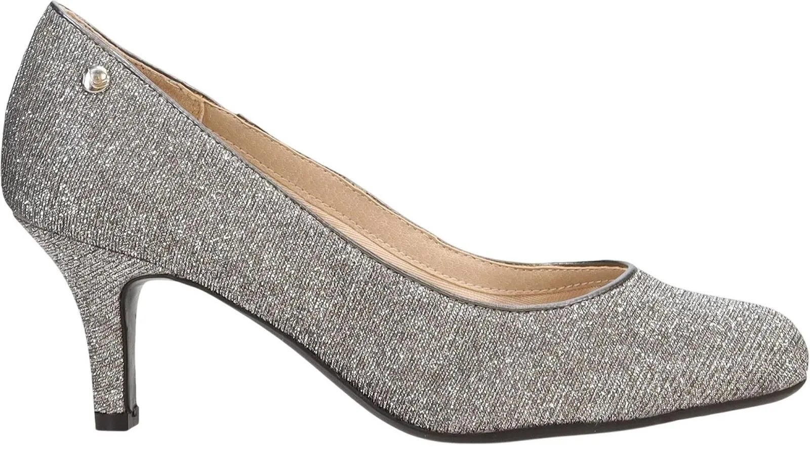 Lifestride Womens Parigi Heels Pumps 6527212 Pewter Gray 7W