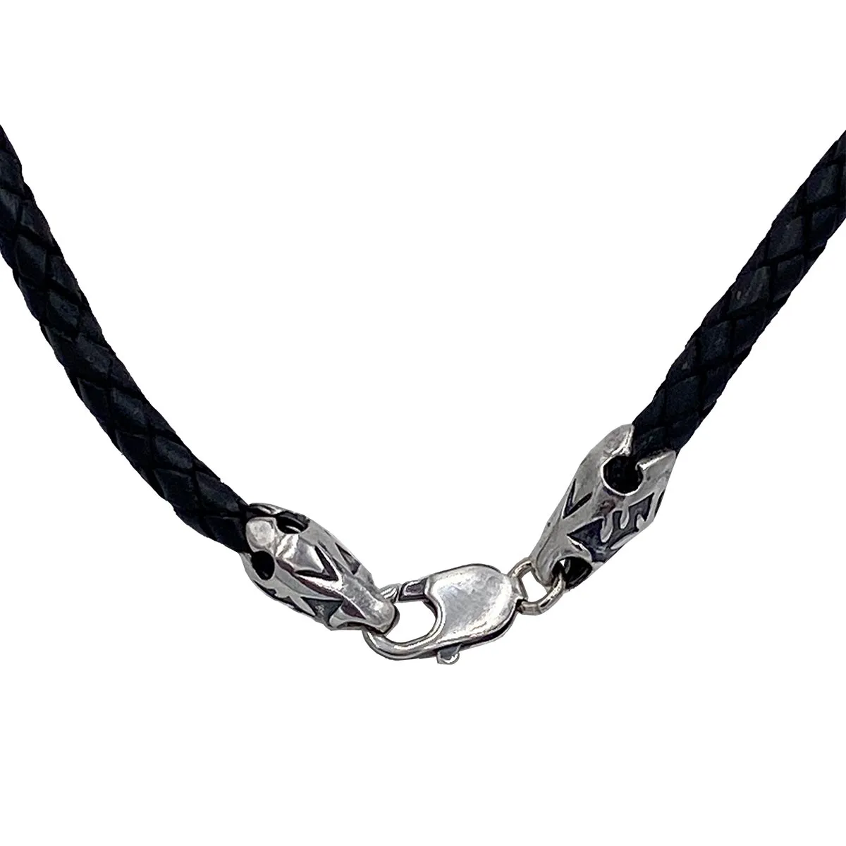 Light Bearer on Leather Necklace