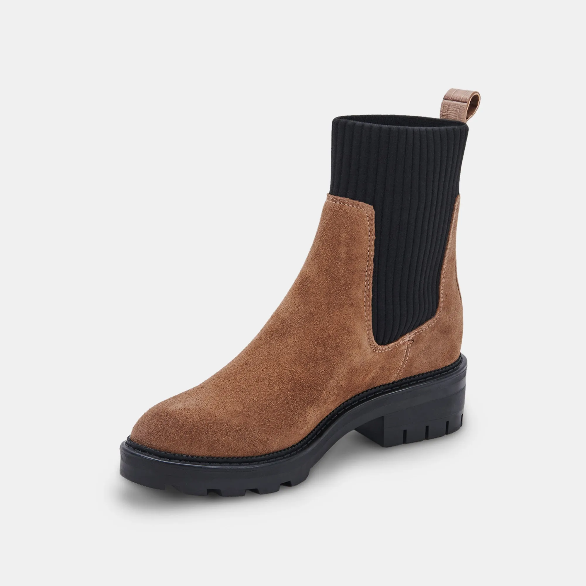 LINZA BOOTS DK BROWN SUEDE