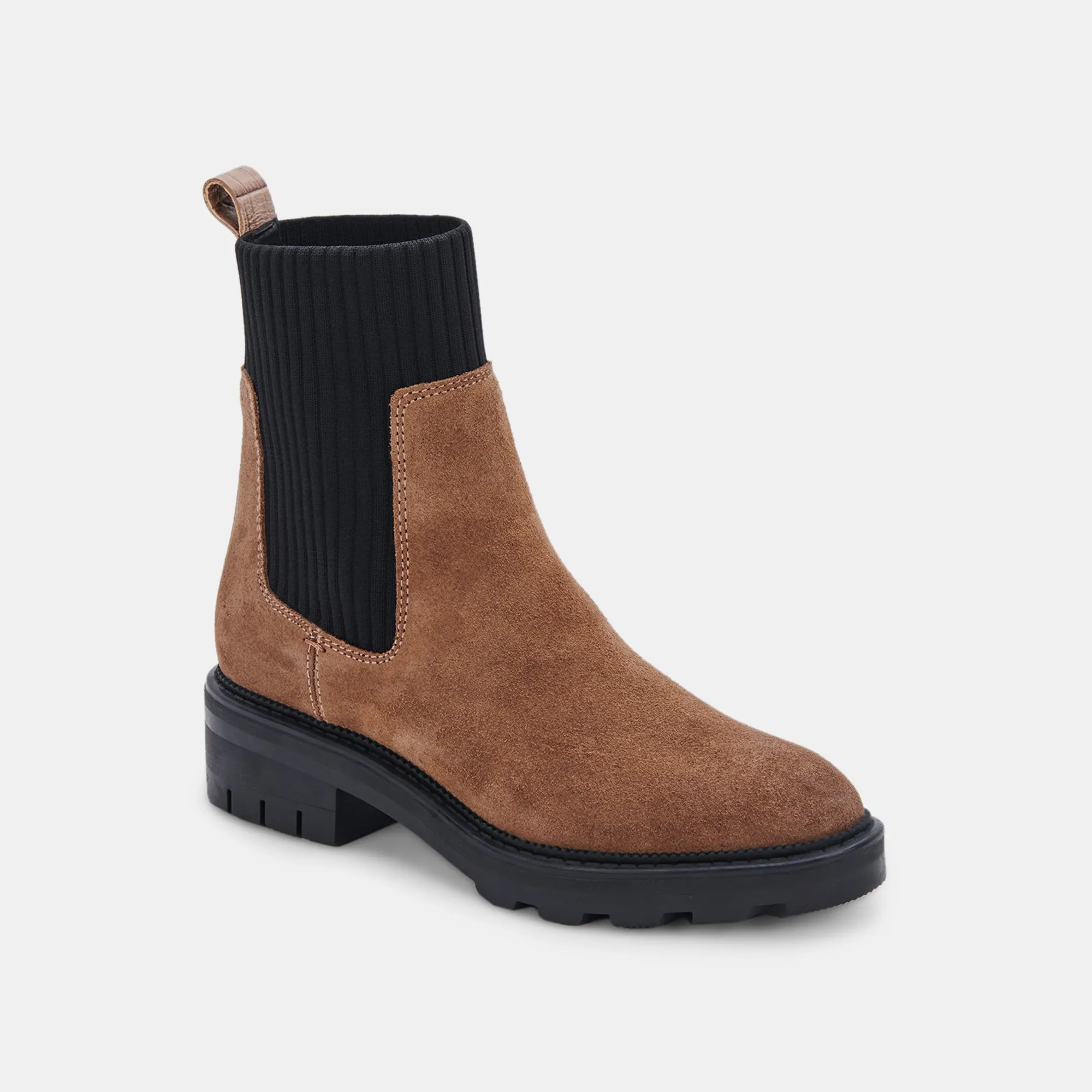 LINZA BOOTS DK BROWN SUEDE