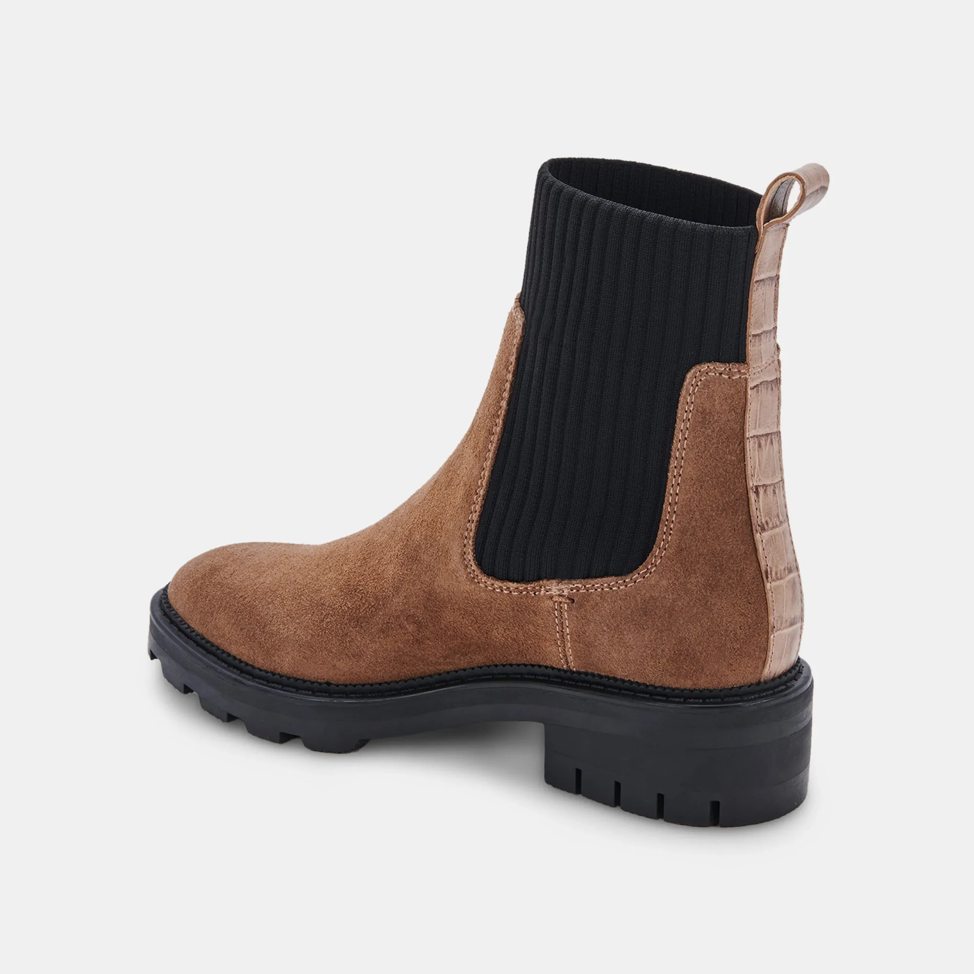 LINZA BOOTS DK BROWN SUEDE