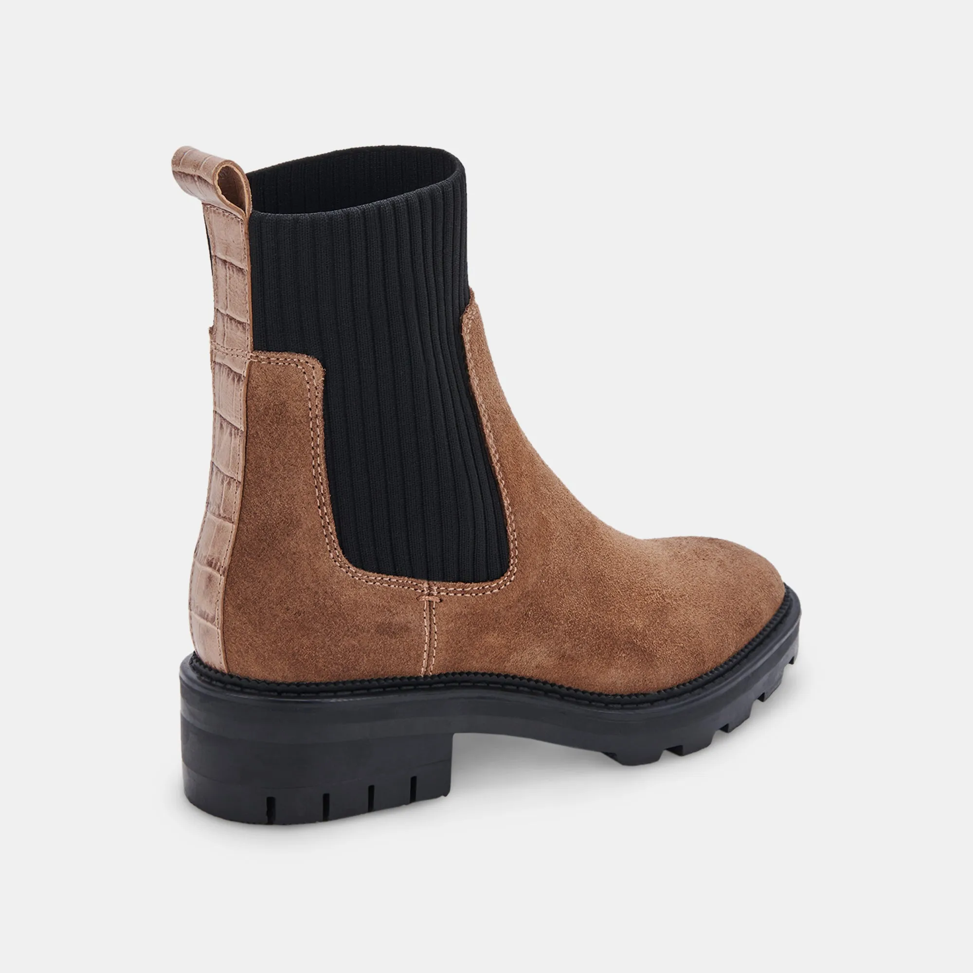 LINZA BOOTS DK BROWN SUEDE