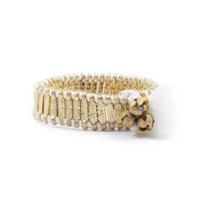 Little Grace Bracelet in White - Handmade in Egypt