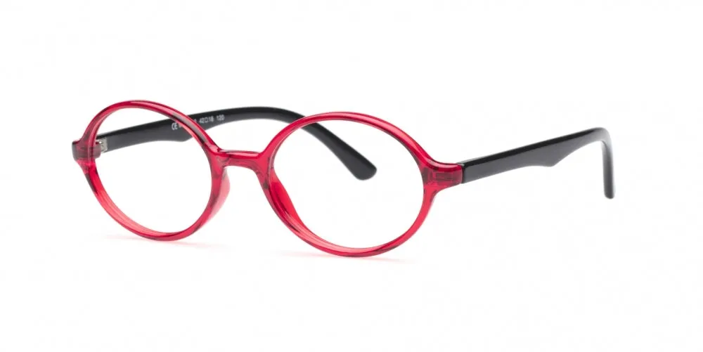 Loris Kids Unbreakable Flexible Bendable Rectangular TR90 Eyeglasses, K-212