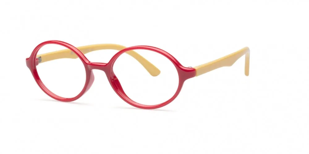 Loris Kids Unbreakable Flexible Bendable Rectangular TR90 Eyeglasses, K-212