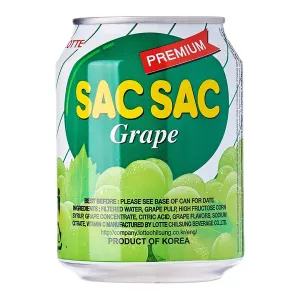 Lotte Sac Sac Grape - 8.04fl oz