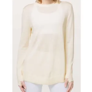 lululemon Women’s Still at‎ Ease Pullover Sweater (Size 8)
