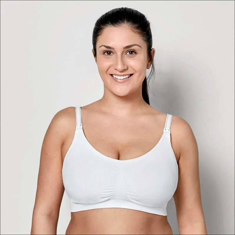 Medela 3 in 1 Nursing & Pumping Bra White Medium