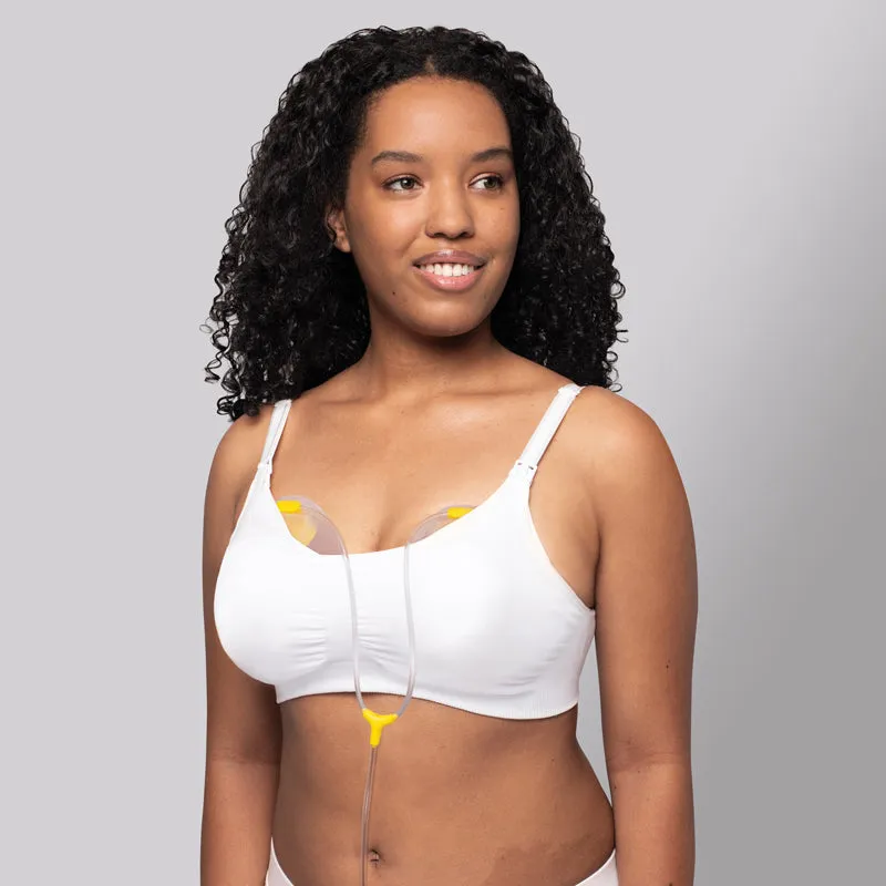 Medela 3 in 1 Nursing & Pumping Bra White Medium
