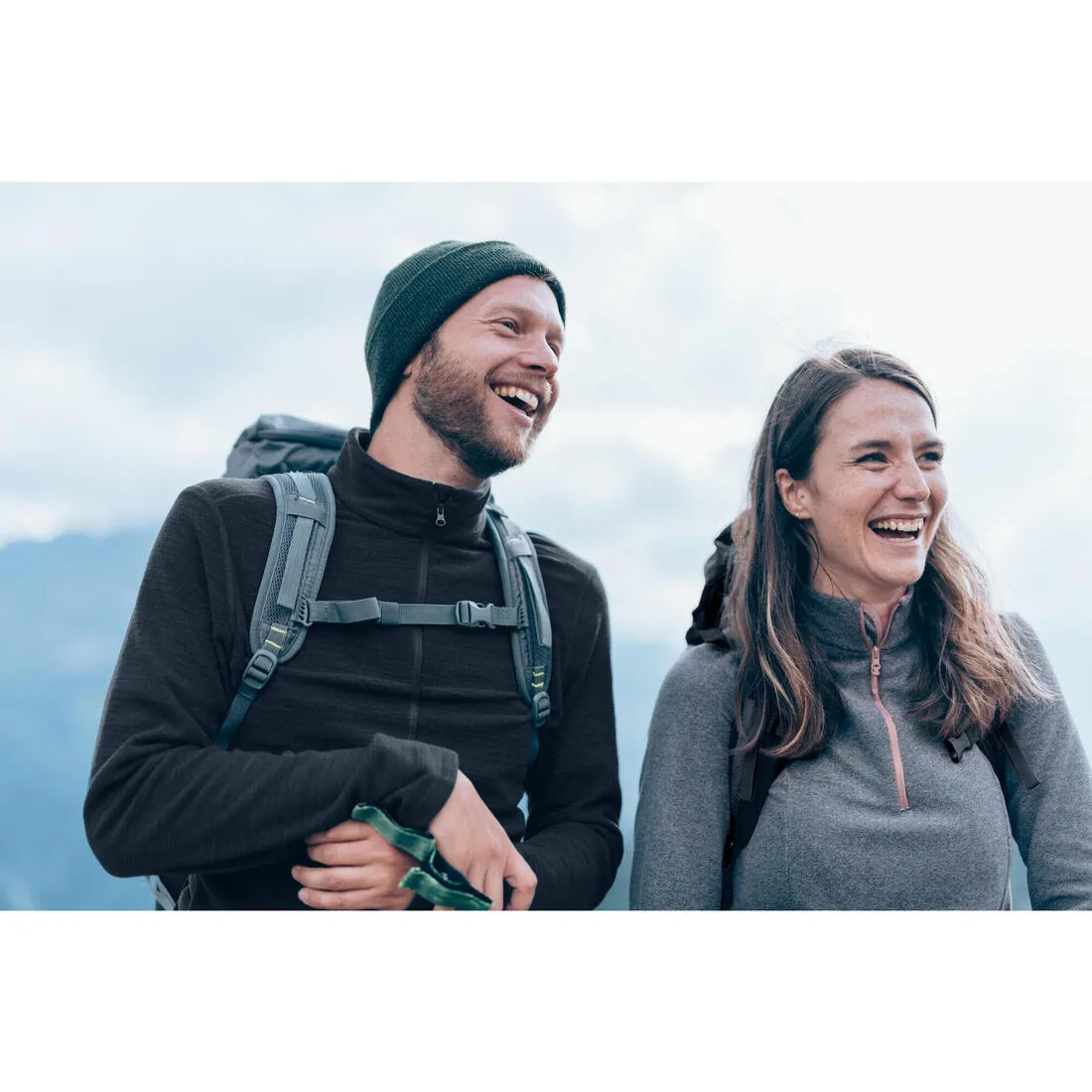 Men’s Hiking Fleece Jacket MH100