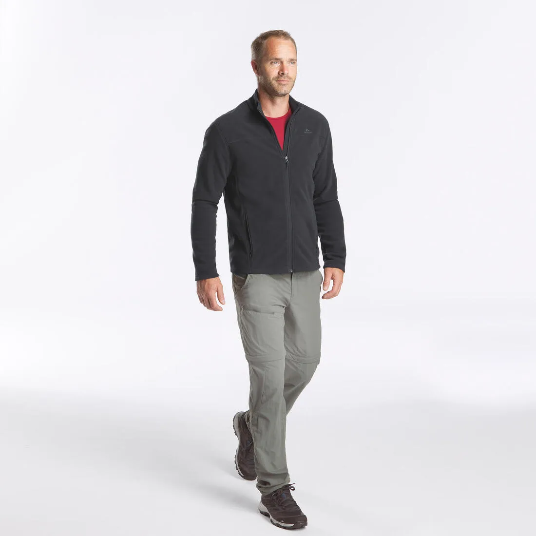 Men’s Hiking Fleece Jacket MH100