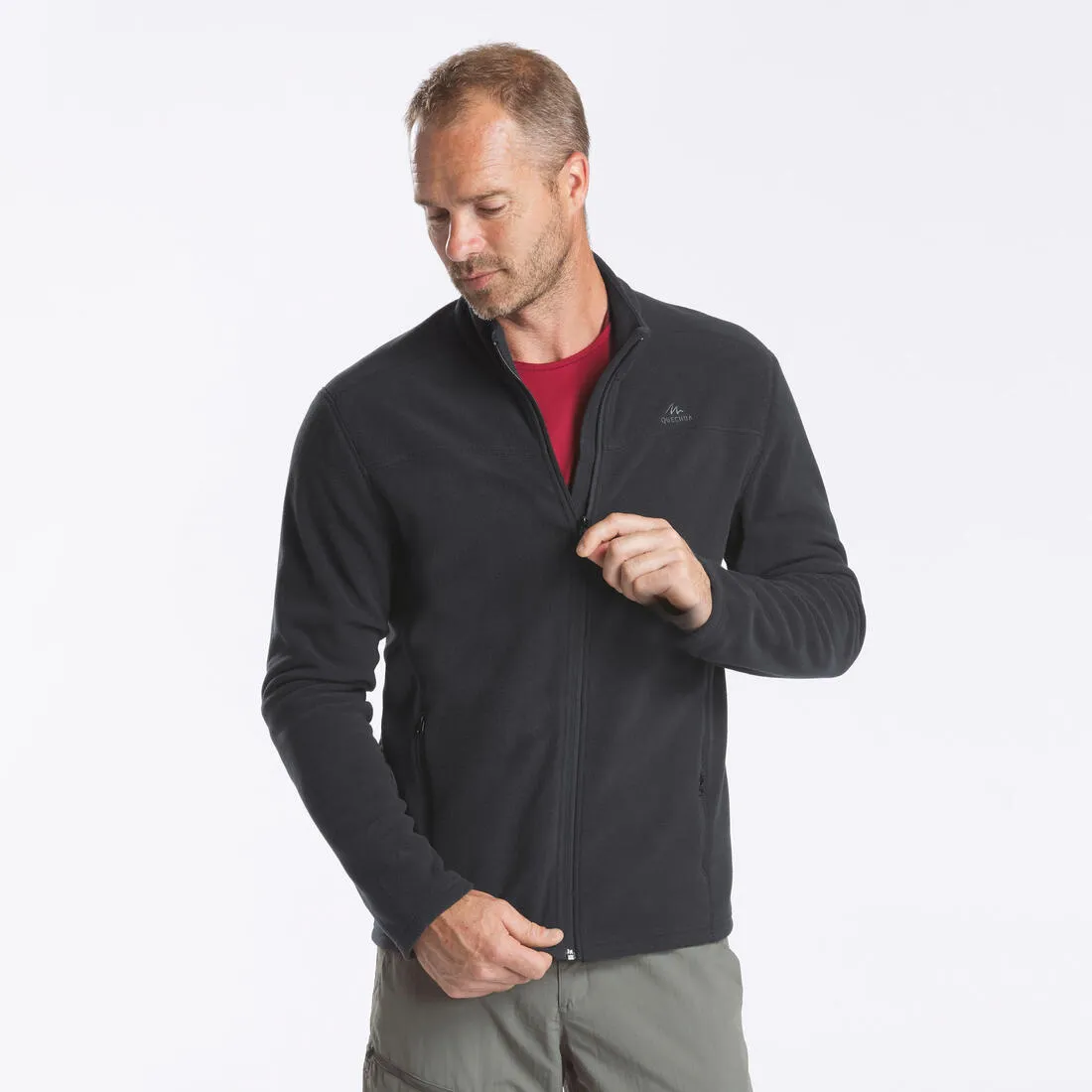 Men’s Hiking Fleece Jacket MH100
