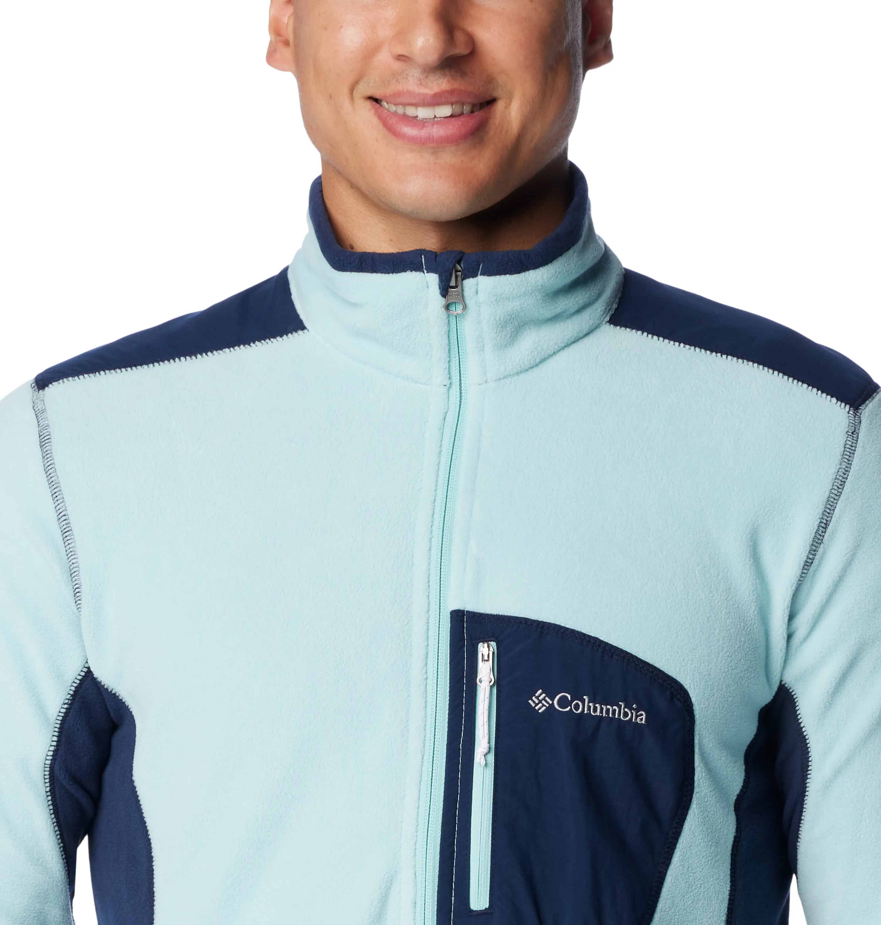MEN'S KLAMATH RANGE FULL ZIP - SPRAY/COLLEGIATE