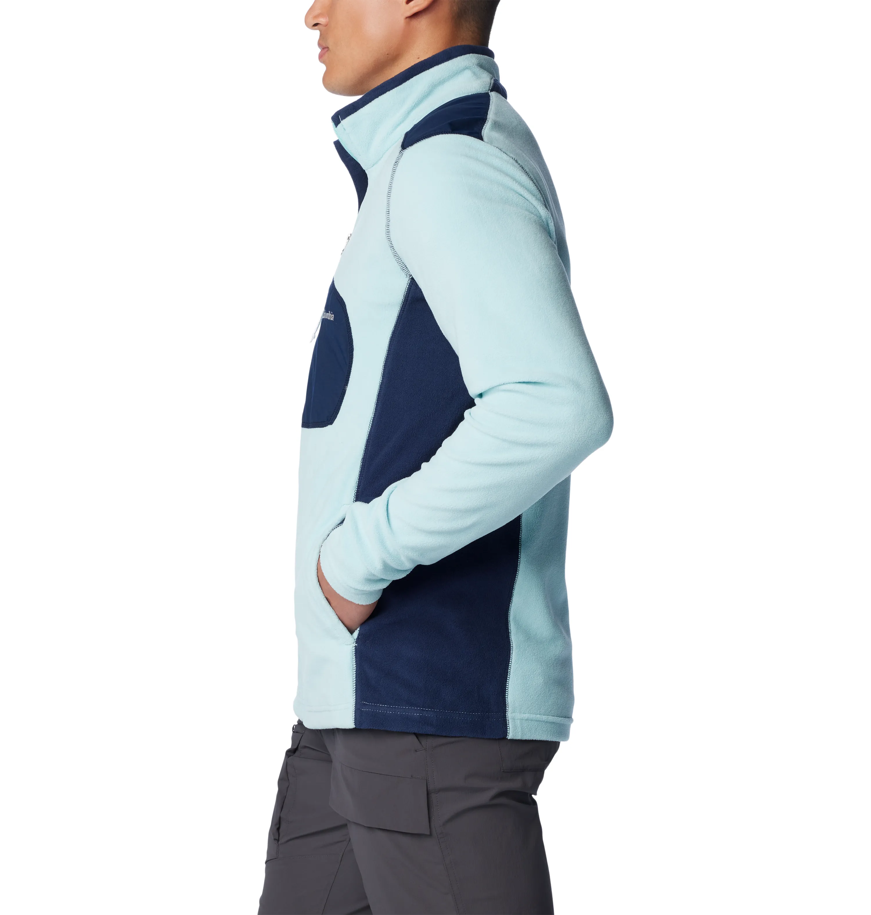 MEN'S KLAMATH RANGE FULL ZIP - SPRAY/COLLEGIATE