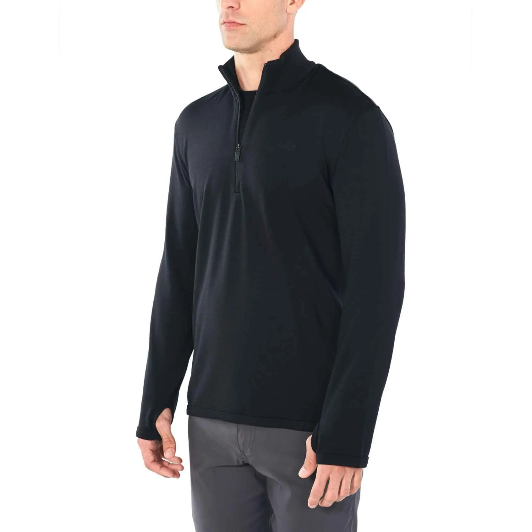 Mens Original Long Sleeve Half Zip Top