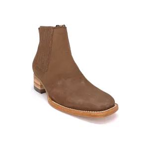 Men's Rancho Semental Suede Charro Boots