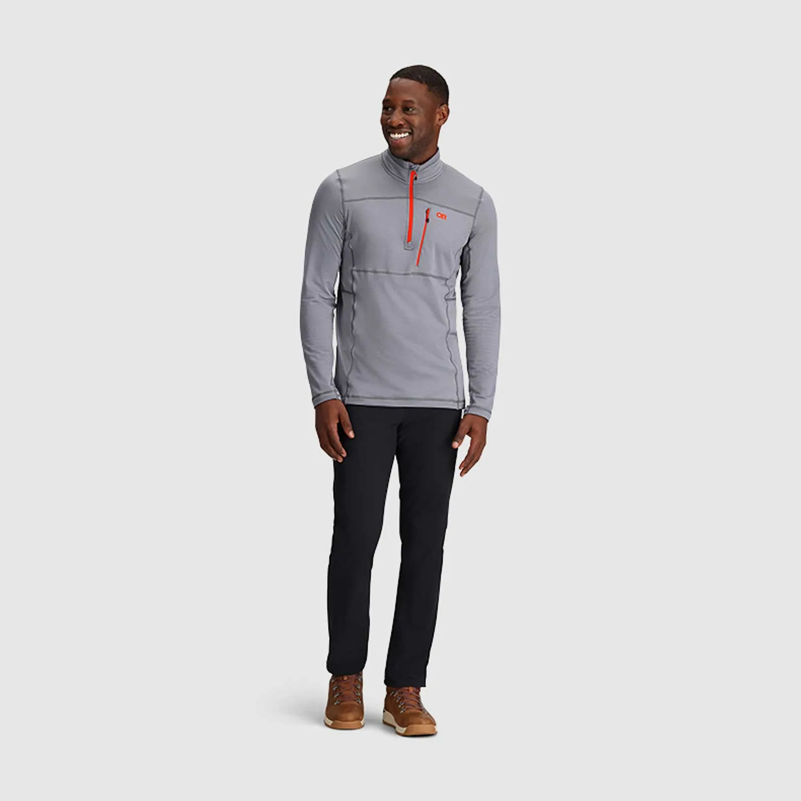 Mens Vigor Quarter Zip Fleece