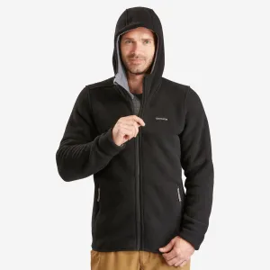 Men's Warm Fleece Hiking Jacket - SH100 ULTRA-WARM