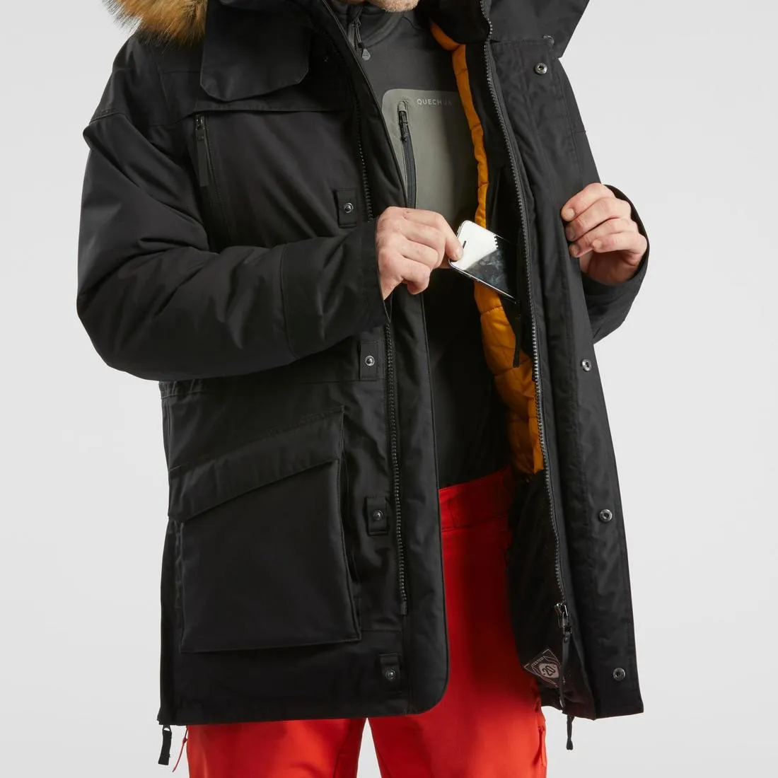 Men’s Winter Waterproof Hiking Parka - SH900  -20°C