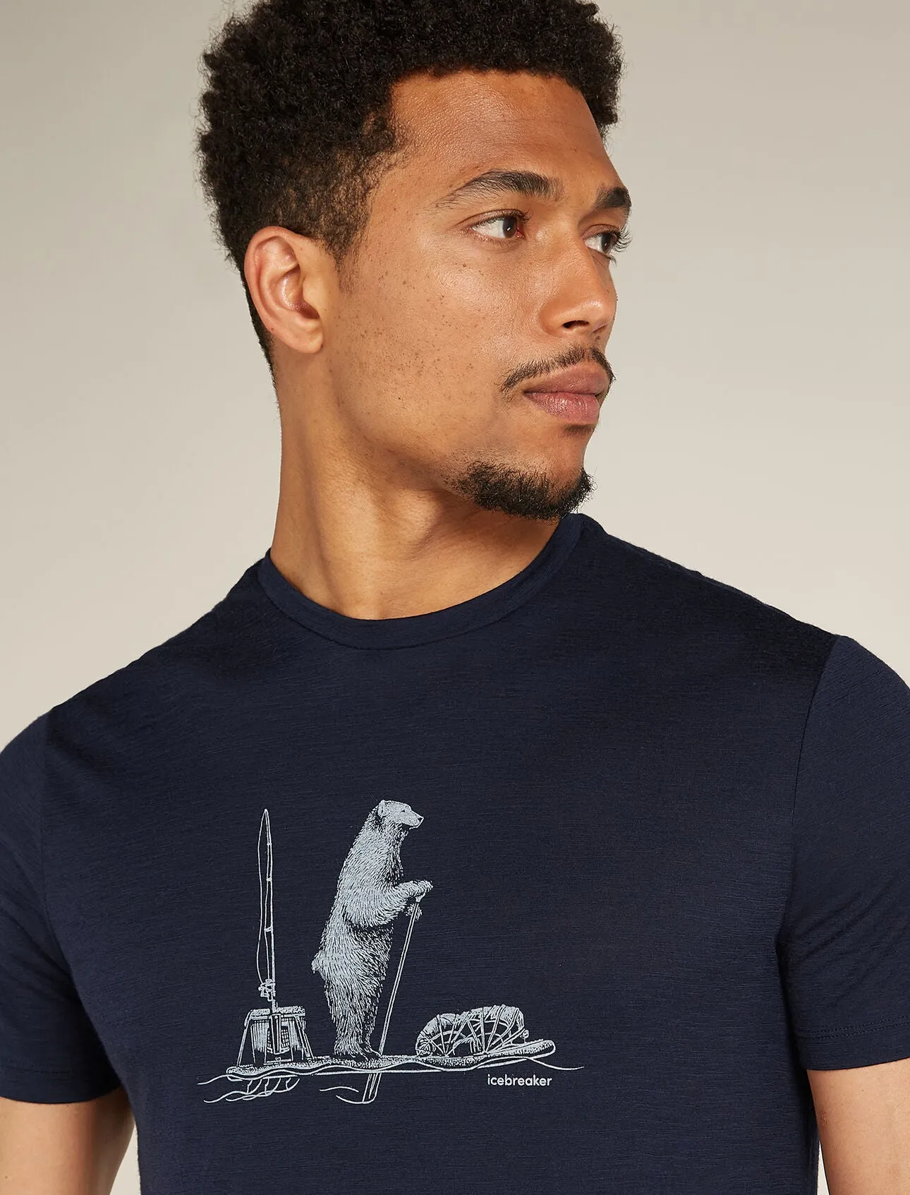 Merino 150 Tech Lite Short Sleeve T-Shirt Polar Paddle (Men's) - IB0A572X