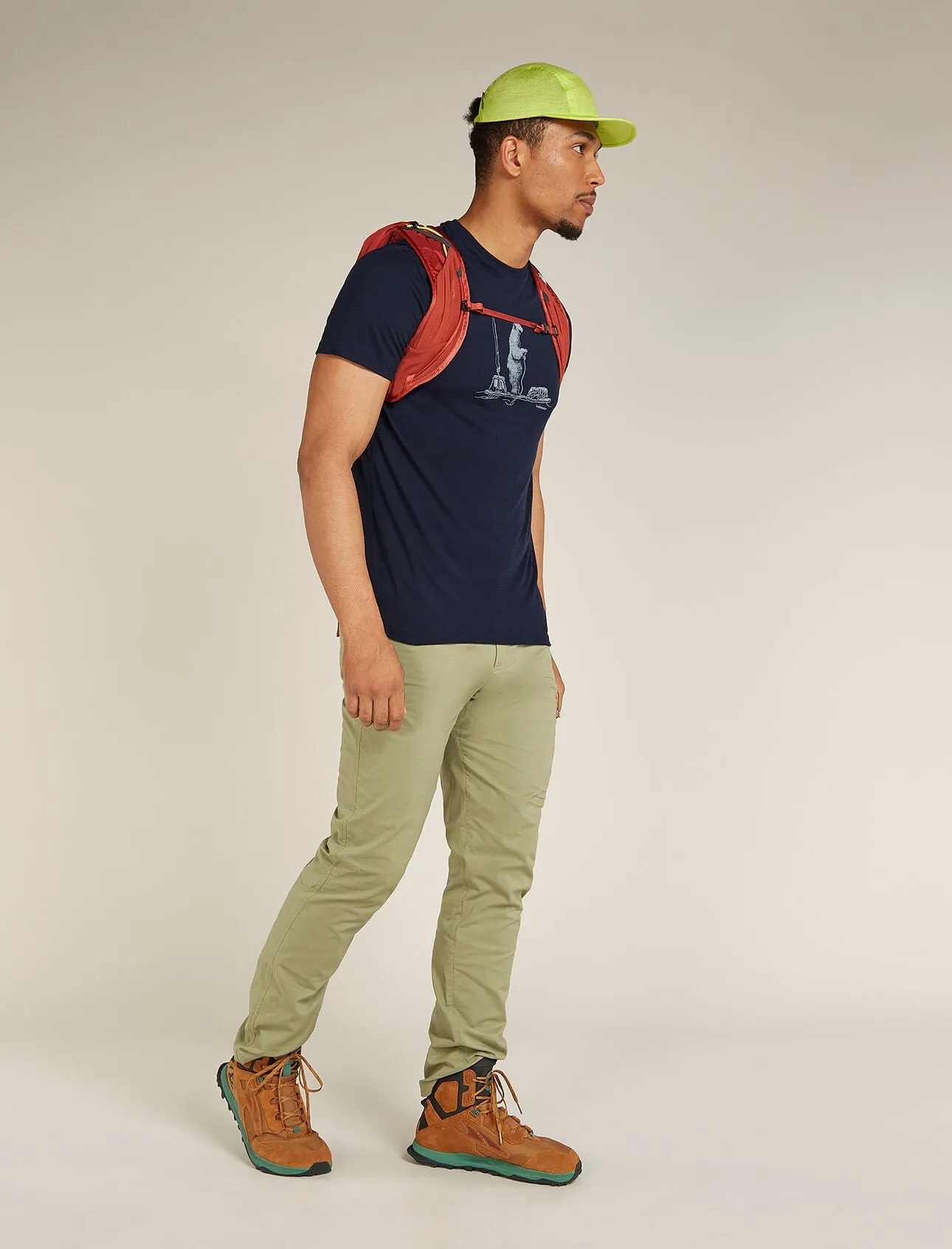 Merino 150 Tech Lite Short Sleeve T-Shirt Polar Paddle (Men's) - IB0A572X
