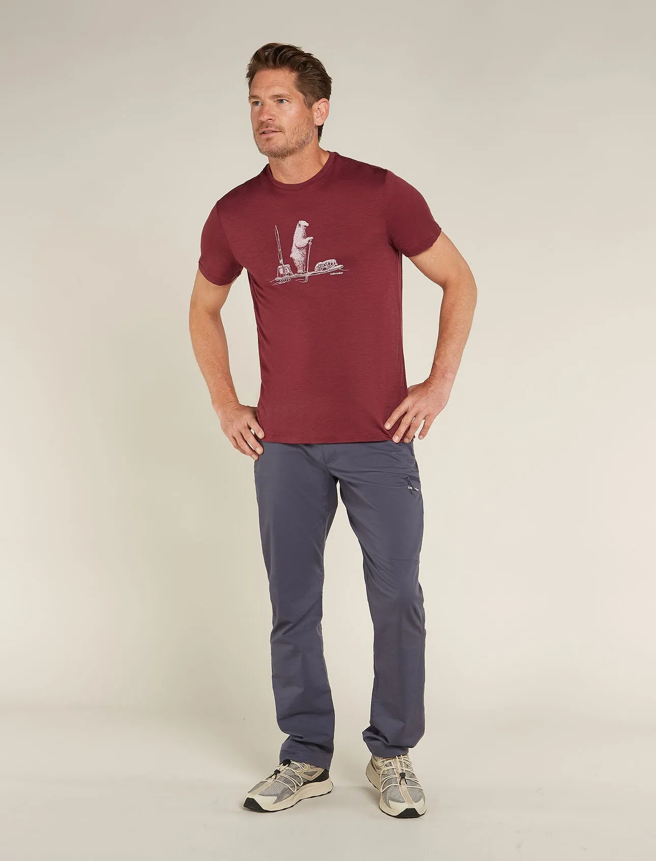 Merino 150 Tech Lite Short Sleeve T-Shirt Polar Paddle (Men's) - IB0A572X