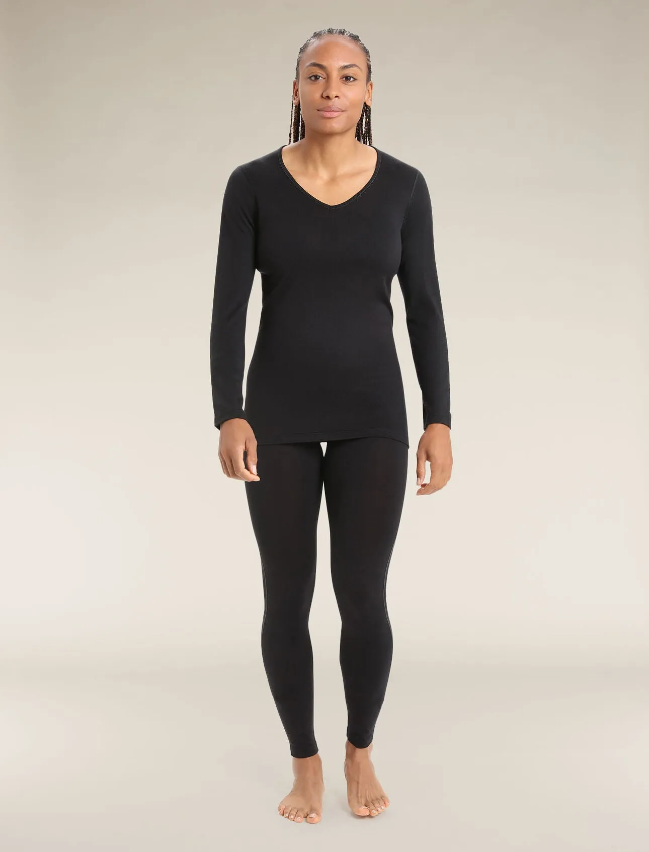 Merino 200 Oasis Long Sleeve V Neck Thermal Top (Women's) - IB104379 - Past Season