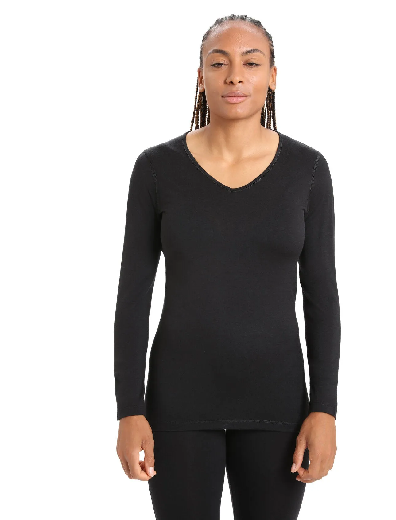 Merino 200 Oasis Long Sleeve V Neck Thermal Top (Women's) - IB104379 - Past Season