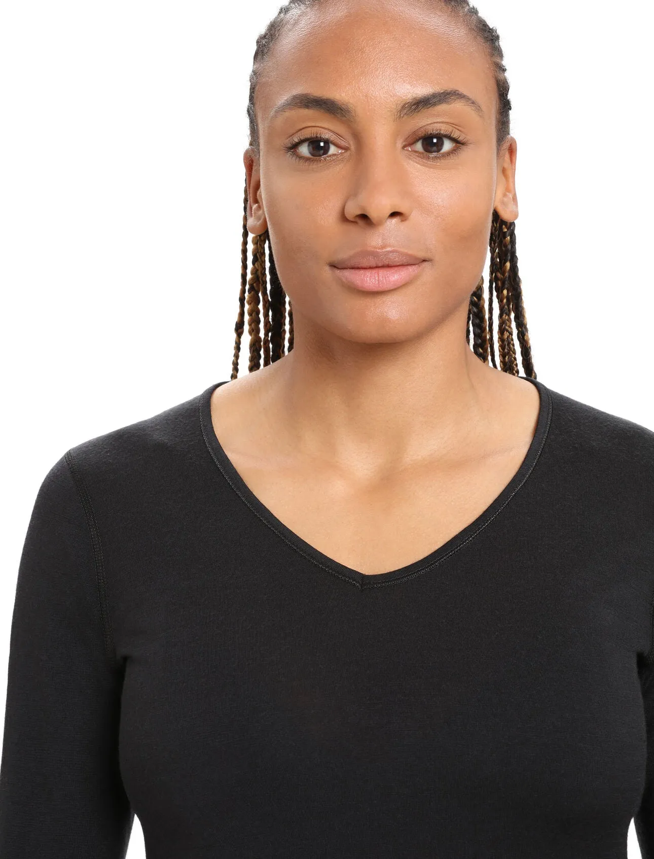 Merino 200 Oasis Long Sleeve V Neck Thermal Top (Women's) - IB104379 - Past Season