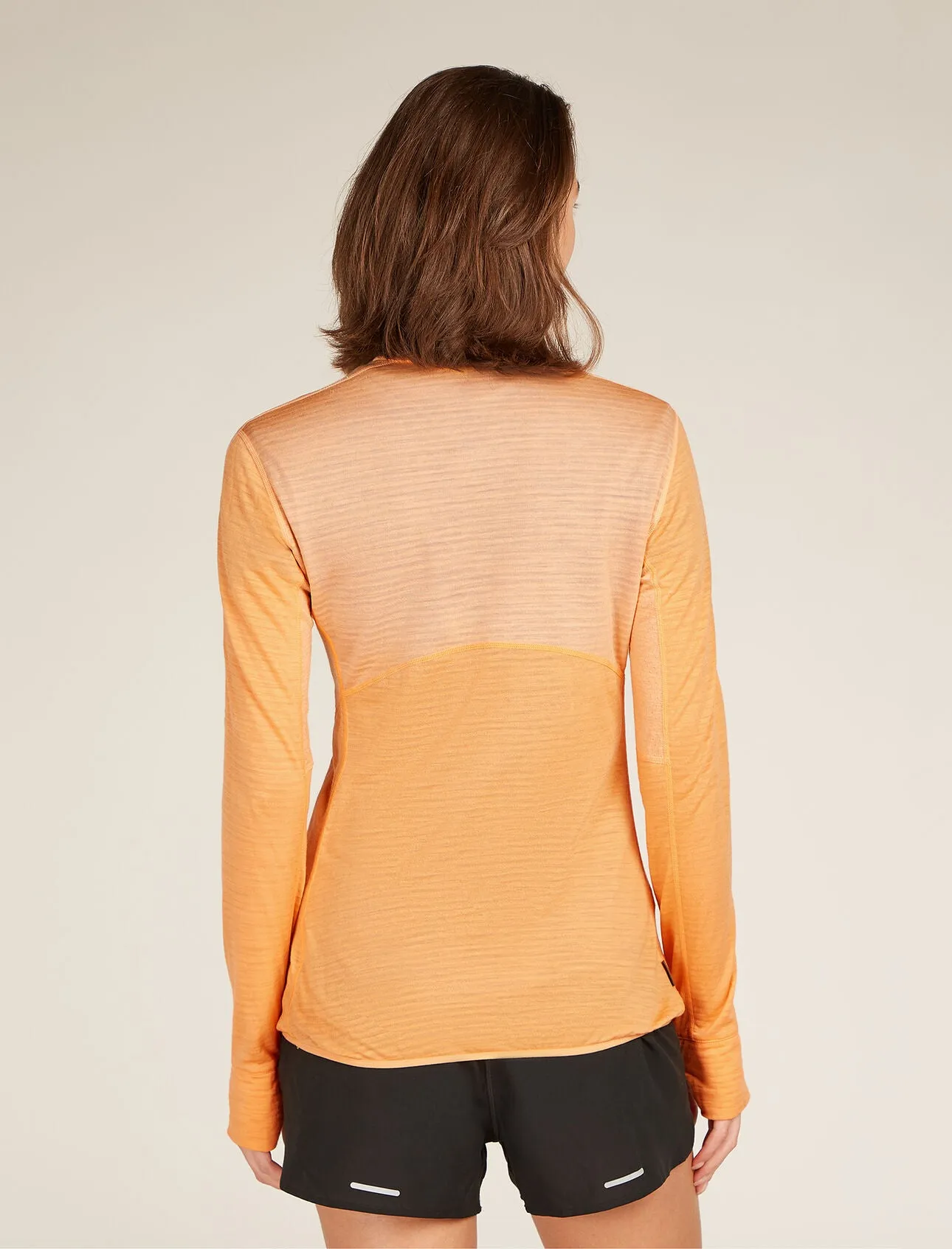 Merino Blend 200 Realfleece™ Descender Long Sleeve Half Zip Jacket (Women's) - IBBA56YM