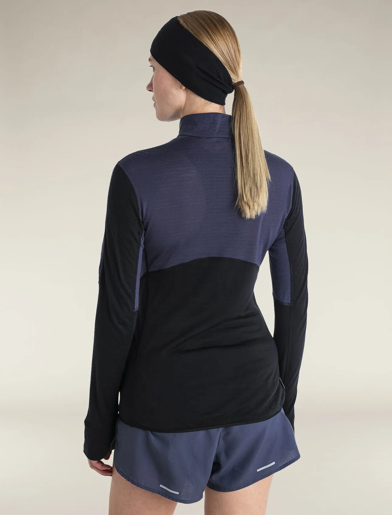 Merino Blend 200 Realfleece™ Descender Long Sleeve Half Zip Jacket (Women's) - IBBA56YM